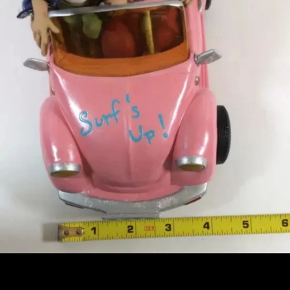 VINTAGE POSSIBLE DREAMS CLOTHTIQUE "SANTA SURFS UP" CHRISTMAS FIGURINE - Picture 8 of 9